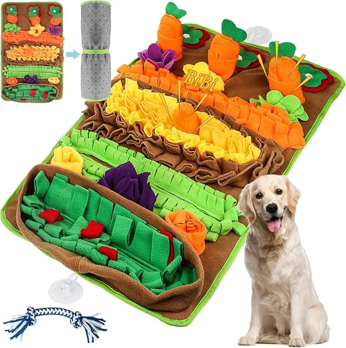 Quality Snuffle Mat for Dogs Large Breed - 32'' X 20'' Washable Durable Sniff Mat for Slow Feeding Training Enrichment Puzzle Toy for Mental Stimulation Stress ReliefAbout This Trendy