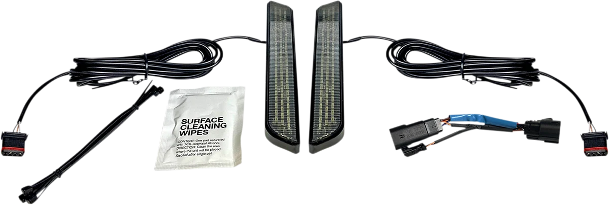 Sustainable Custom Dynamics LED Fork Light - Smoke - Black CD-FORK-SS8-SB Authentic