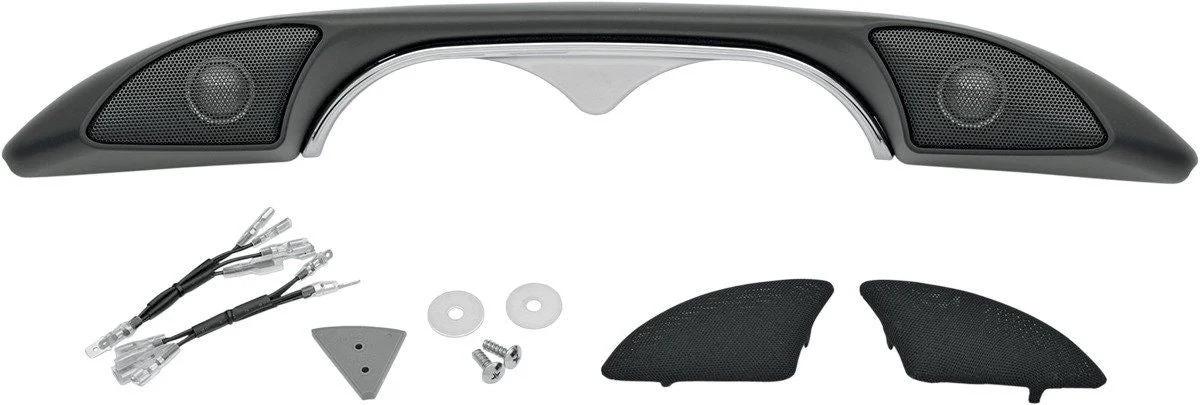 Recyclable Hogtunes - HF-1 Tweeter Pod Speaker Dash Kit for 1998-2013 Harley-Davidson FLH Touring Models Carefully Designed
