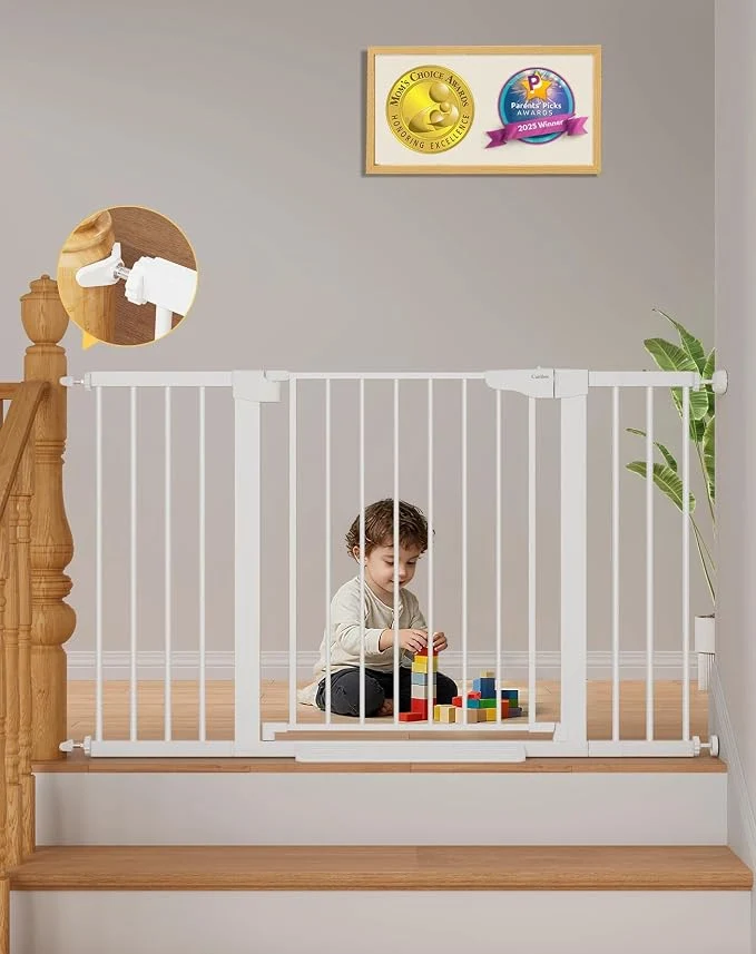 Sophisticated Cumbor 29.7 –51.5 Extra Wide Baby Gate Organic