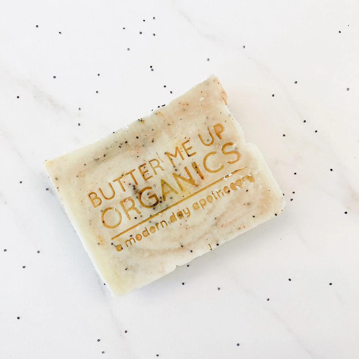 Fine Lemon Poppyseed VEGAN soap PALM Exfoliating Soap Scrub Soap Convenient