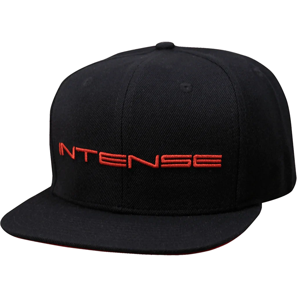 Fine Intense - Hat Flatbill Snap Back - Black Crafted