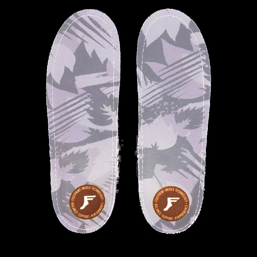 Safe Footprint - Custom Orthotics Lite - 3mm - Light Grey - 6 6.5 Detailed