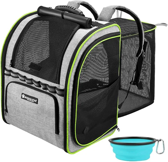 Environmentally Friendly Expandable Cat Carrier Backpacks Responsible