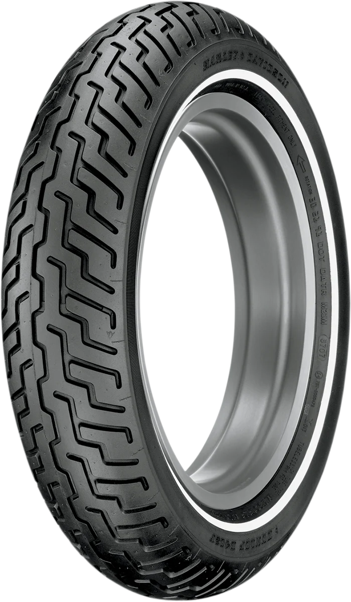 Trusted DUNLOP Tire - D402 - Front - MT90-16 - Narrow Whitewall - 72H 45006655 Innovative