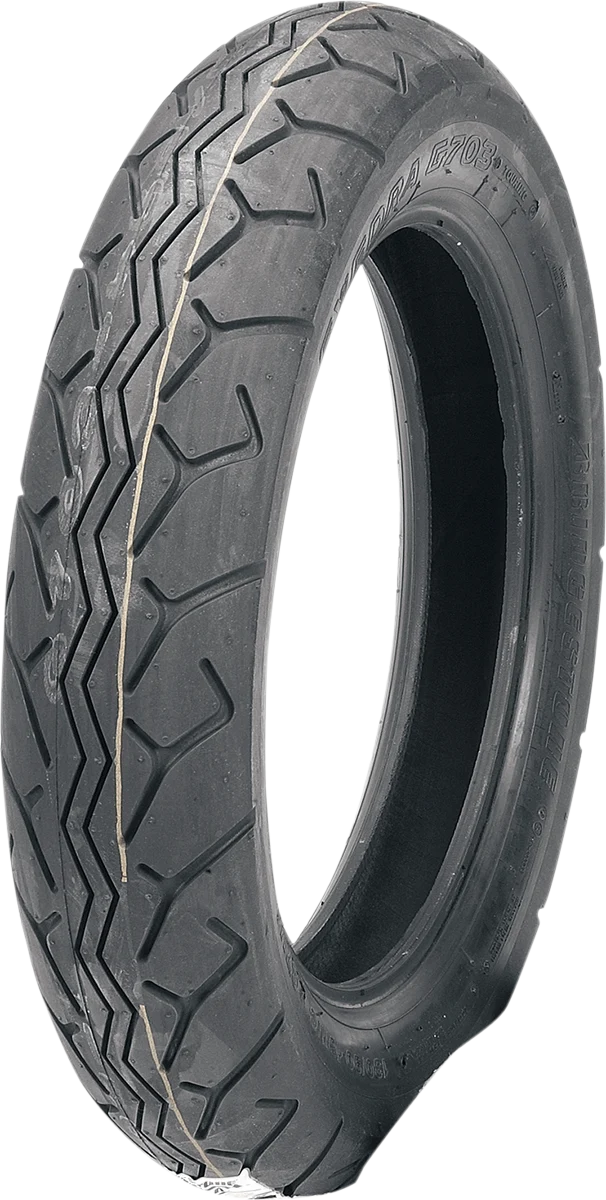 Dependable BRIDGESTONE Tire - Exedra G703 - Front - 130 90-16 - 67S 1675 Top-Quality