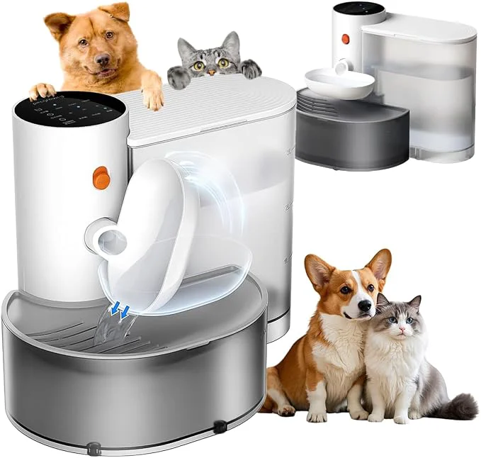 Authentic Smart Wireless Pet Water Fountain 2025 Upgraded Pet Water Fountain No Filter Innovative