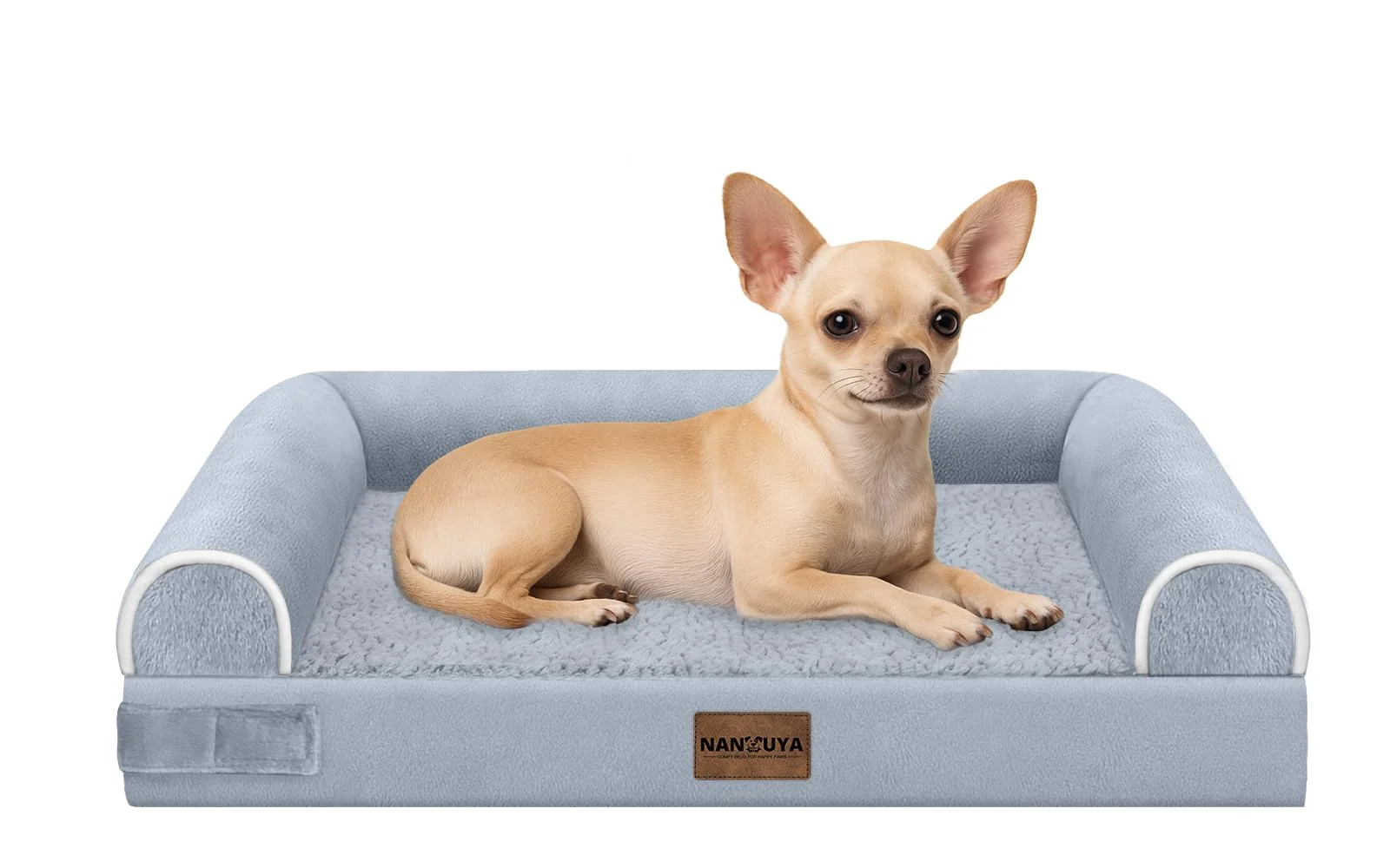 Advanced NANUYA Small Dog Bed Orthopedic Washable with Egg Crate Foam First-Class