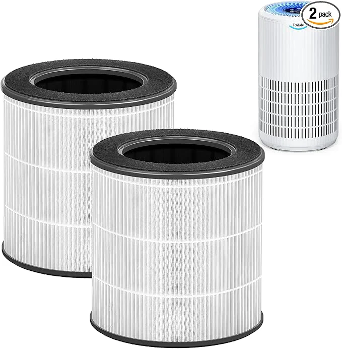 Reliable Tailulu 2 Packs D09 Air Purifier Filter 3-in-1 True H13 True HEPA Secure