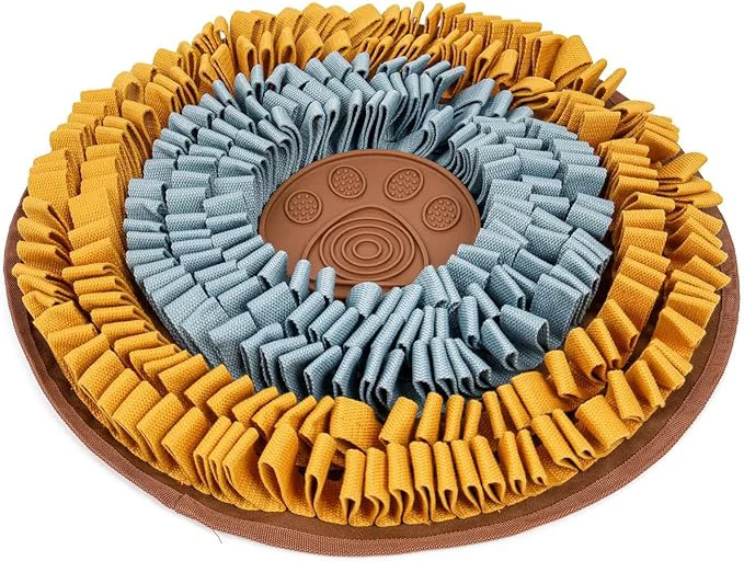 Trusted Cookie Snuffle Mat for Dogs Medium Dog Snuffle Mat 18.9 x18.9 Keep Them Busy Enrichment Tool Slow Feeder Multiple Types Durable Machine Washable I for All Breed SizesAbout This Expertly Made