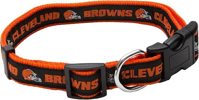 Proven New Improved Pets First NFL Licensed PET Collar- Heavy-Duty and Durable New Stylish