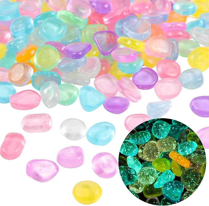 Professional OSOPOLA 150 PCS Glow in The Dark Rocks Consistent