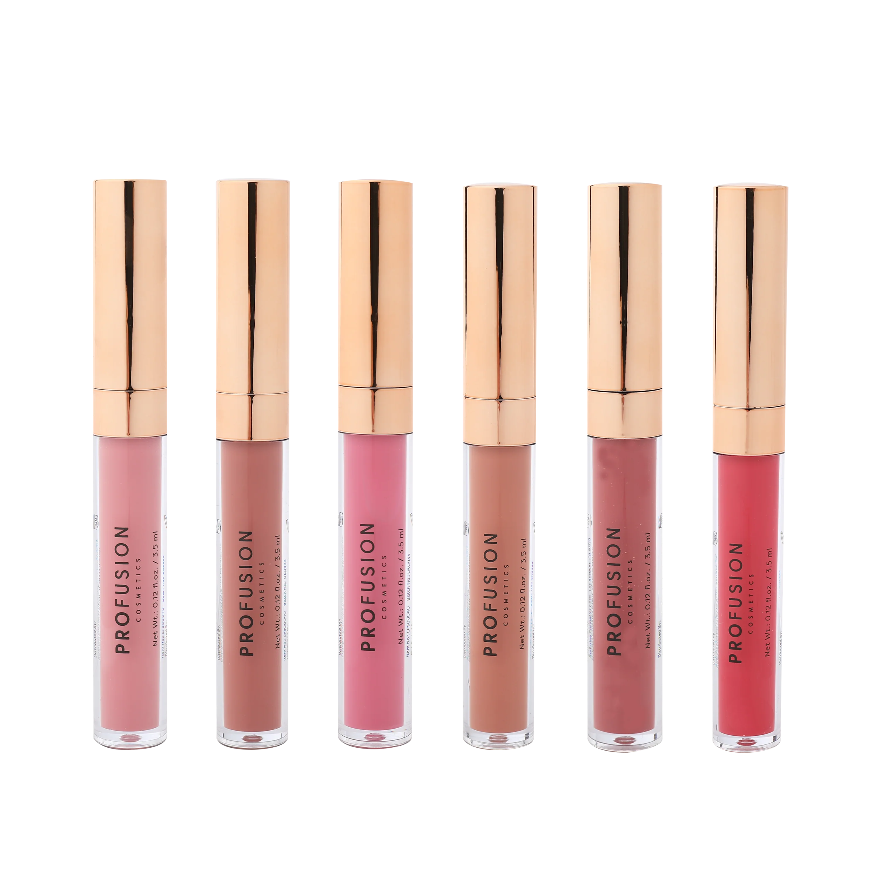 Top-Quality Glossy Pout 6 PC Lip Gloss Set Organic