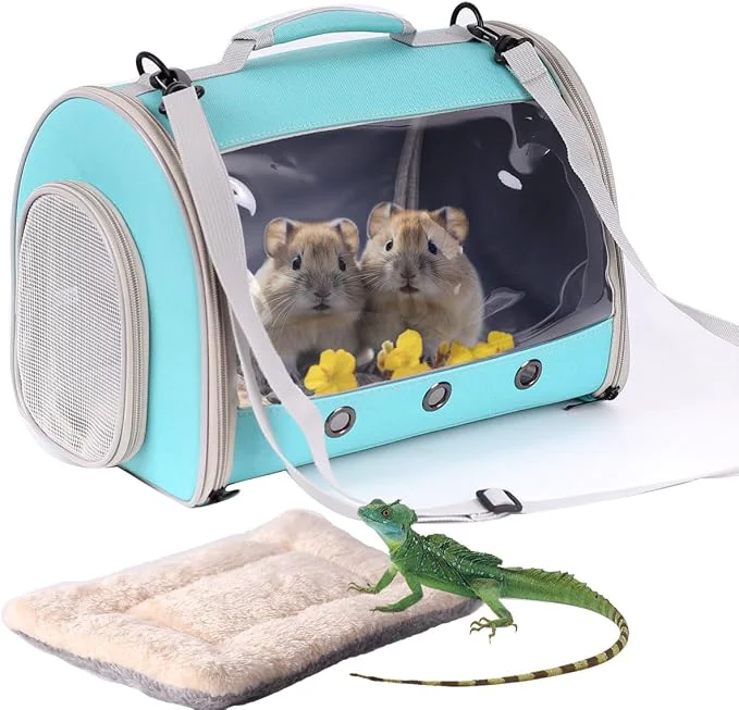Reliable Bearded Dragon Travel Carrier Backpack Lizard Backpack Carrier Space Capsule Fashionable