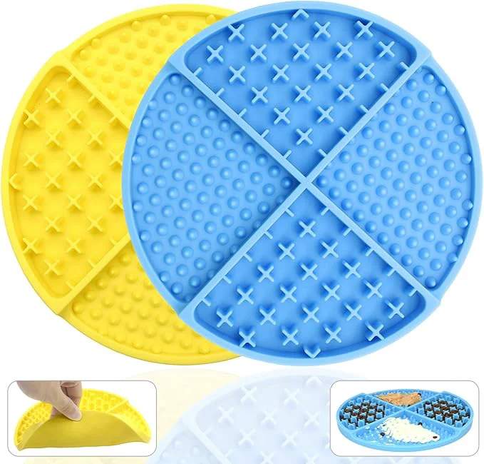 Specialty Bangp Silicone Dog Cat Lick Mat and Slow Feeder Extends Mealtime for Fast Eaters and Reduces Anxiety Heavy-Duty Design Dishwasher Safe for Yogurt Treats Peanut ButterAbout ThisOverview Premium Material
