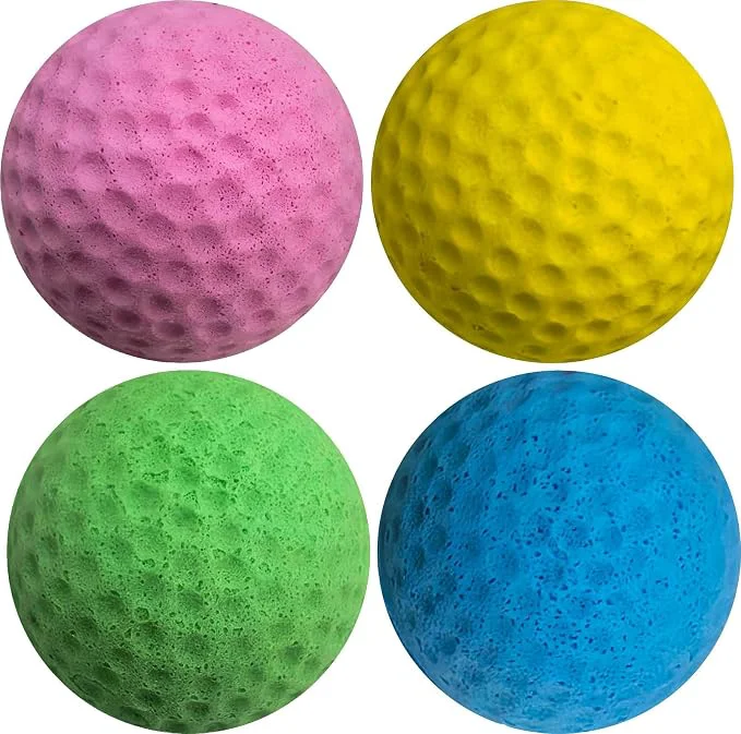 Durable Cat Foam Ball Cat Sponge Ball Toy Soccer Toy Consistent