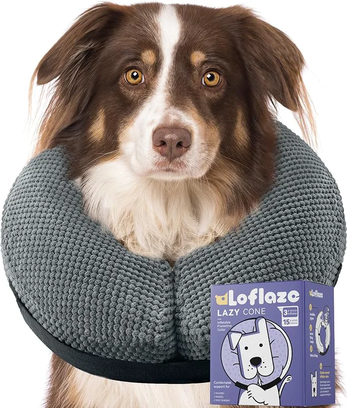 Exclusive Soft Inflatable Dog Cone Collar After Surgery Original