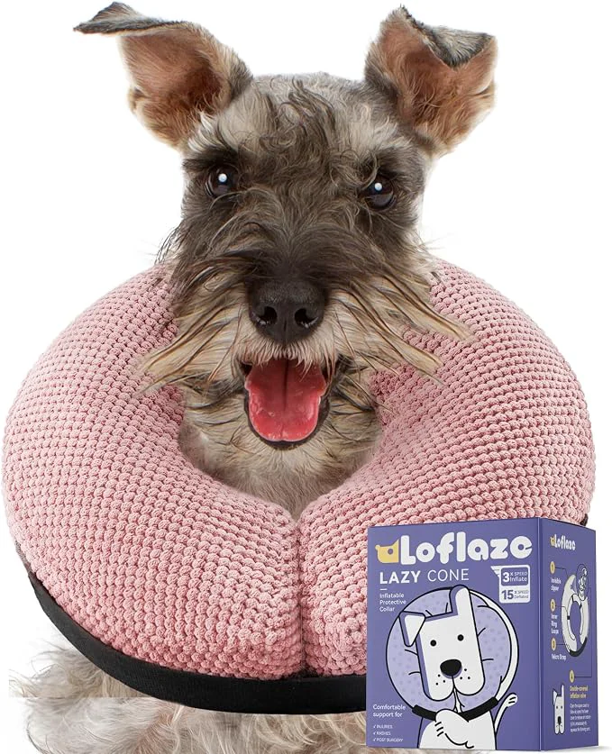 Fashionable Soft Inflatable Dog Cone Collar Sustainable