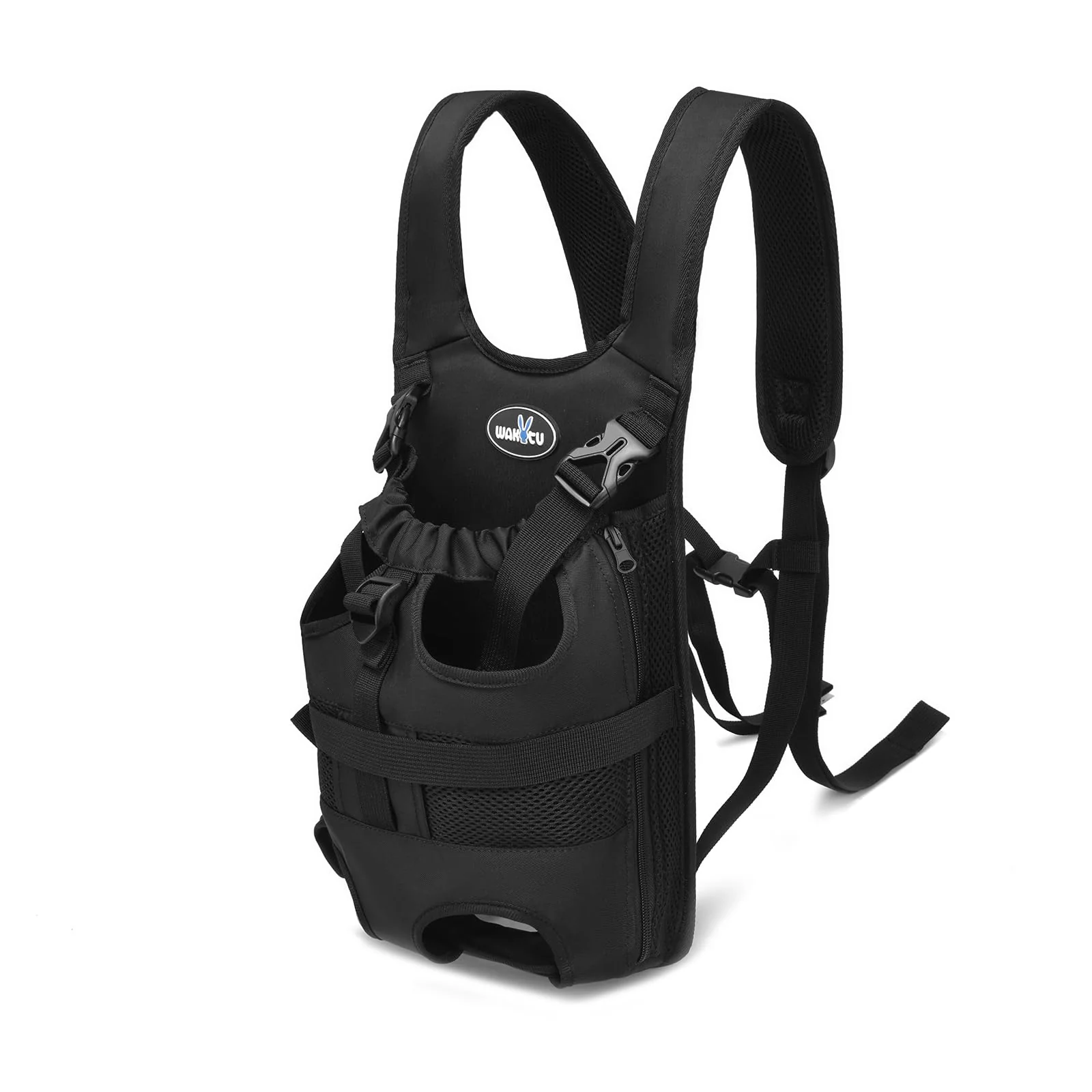 Practical Wakytu Dog Front Carrier Backpacks for Small Dogs – Legs-Out Sling Carrier Certified