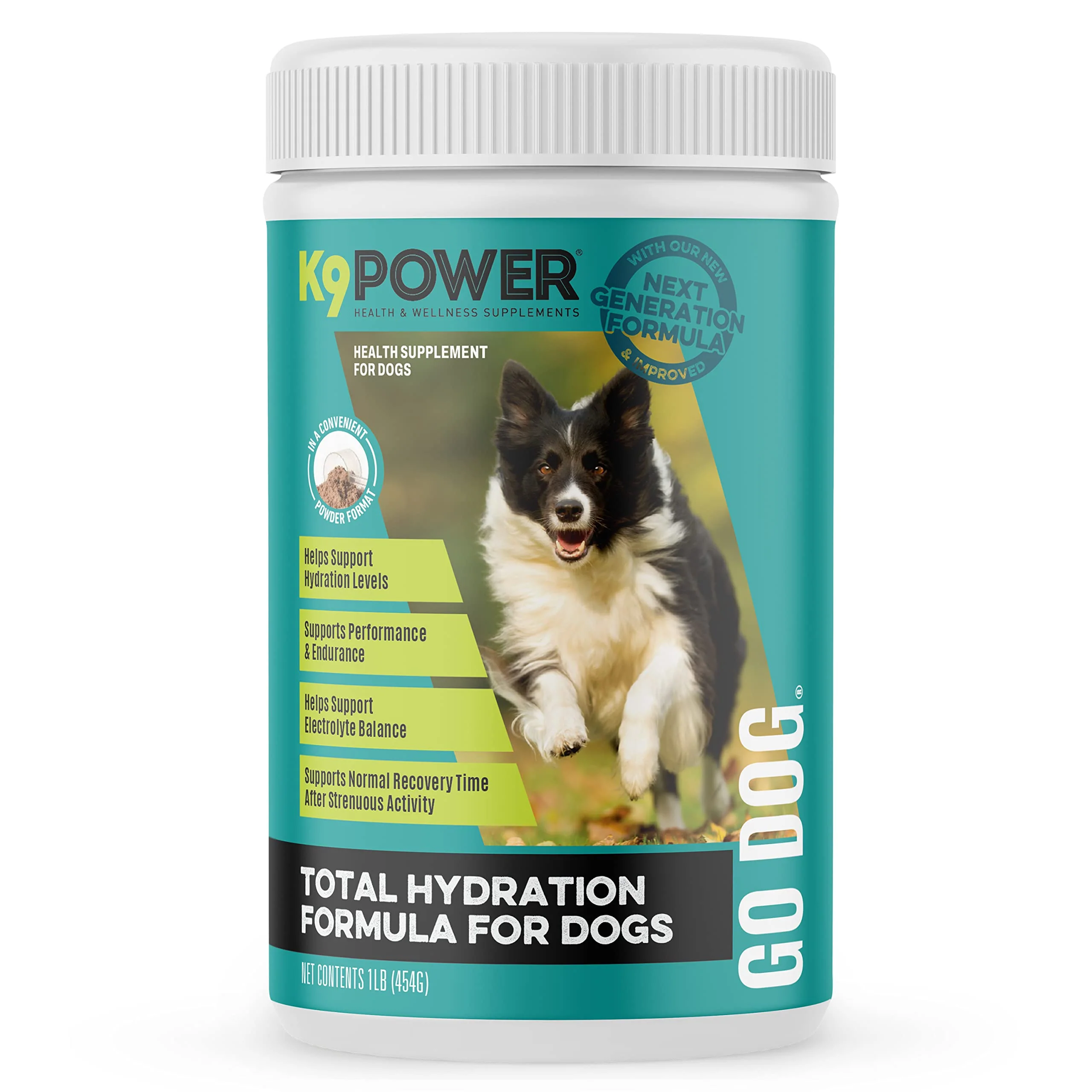 Efficient K9Power Go Dog – Hydration Electrolyte Supplement for Dogs Boost Stamina Recovery Energy Proven