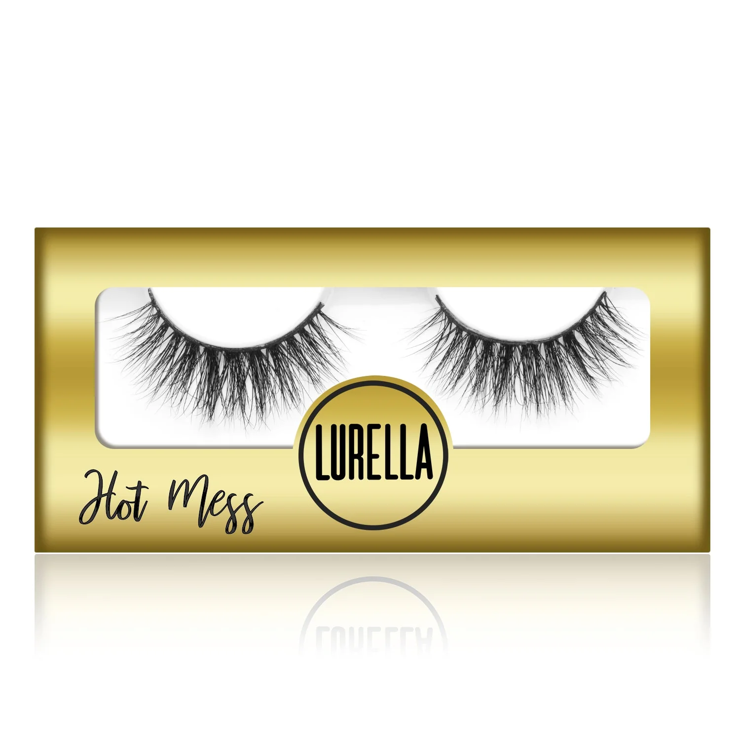 Safe 3D Mink Eyelashes - Hot Mess Green
