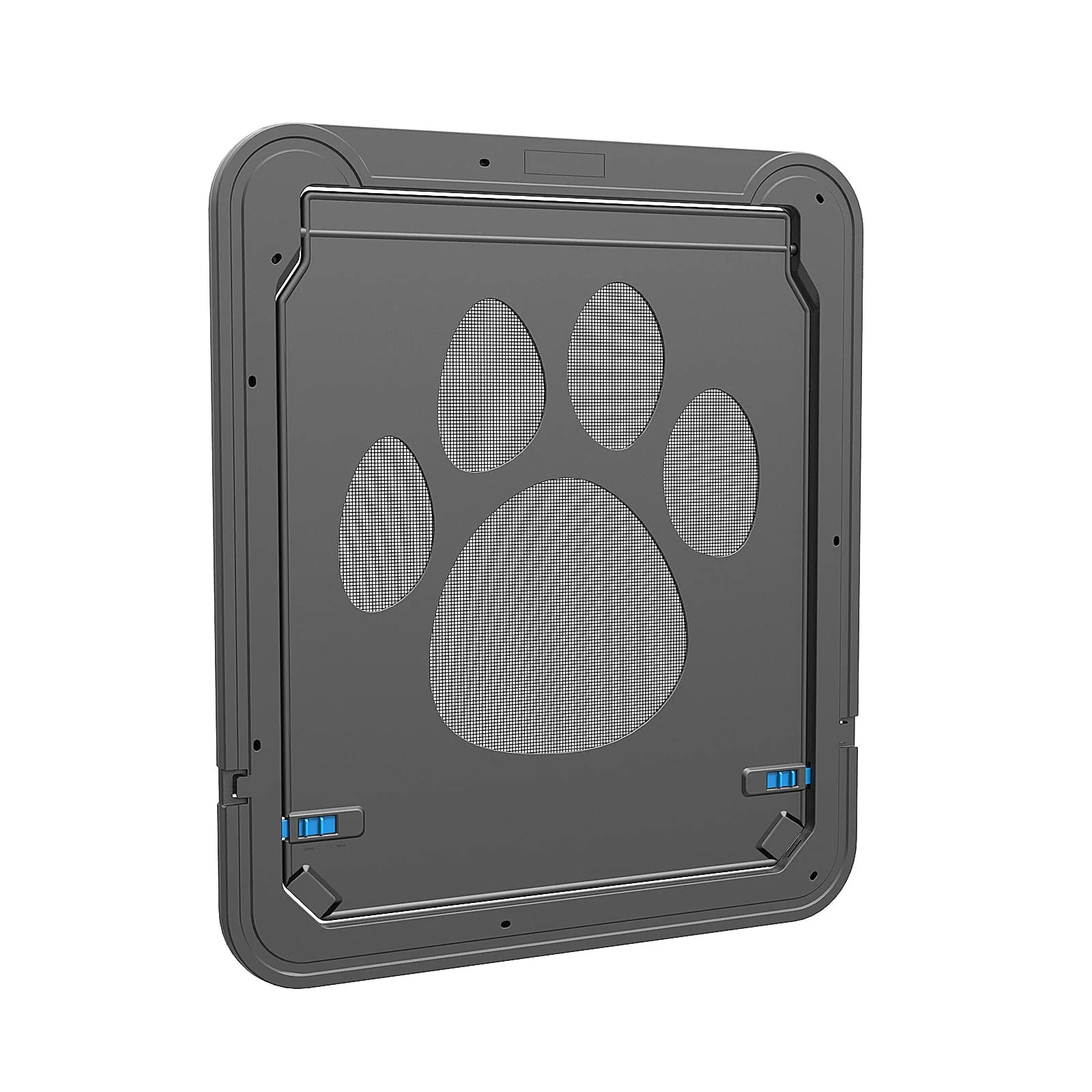 Effective PETLESO Dog Door for Screen Doors – Large 12x14 Inner Flap Magnetic Auto-Close ABS Reliable
