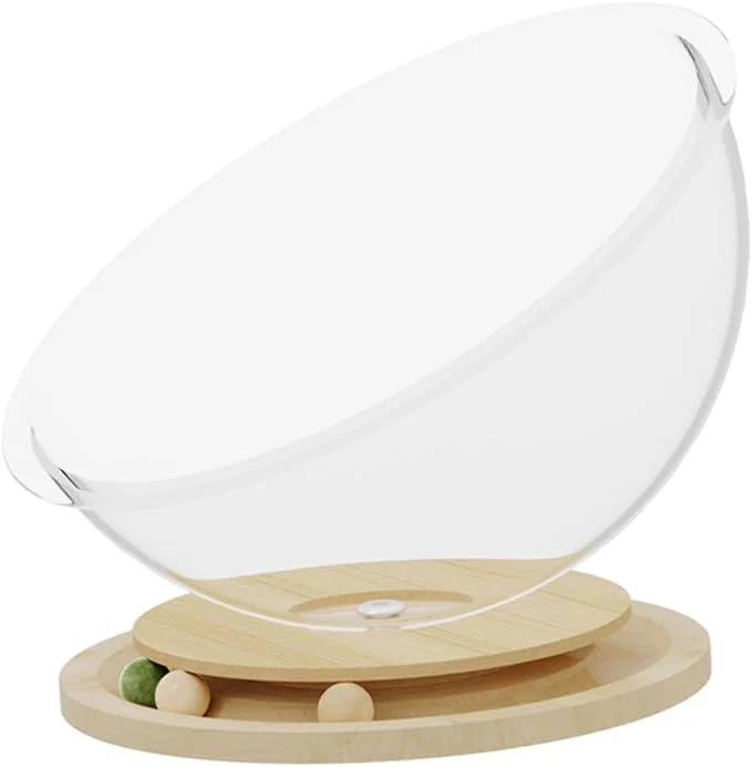 Advanced Space Capsule Cat Transparnt Cat House Set High-Grade