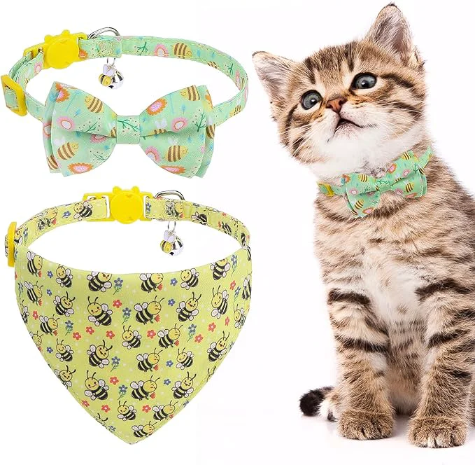 Versatile EXPAWLORER Spring Cat Collar Breakaway First-Class