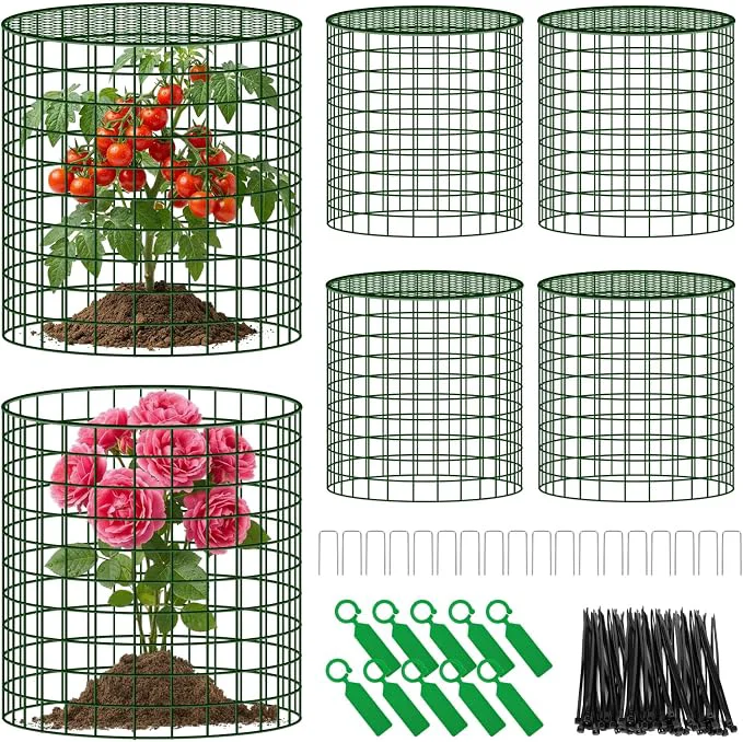 First-Class Convivium Plant Protectors from Animals 6 Packs 13 x 12 in Metal Chicken Wire Certified