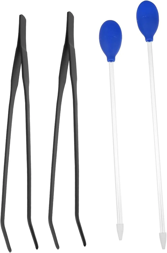 Versatile Yardwe 4pcs Aquarium Tank Cleaner Tools Set Tweezers Pipette Easy Water Change Casual