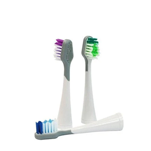 Certified 3 Pack Brush Head for S400 S450 S600 Relaxed