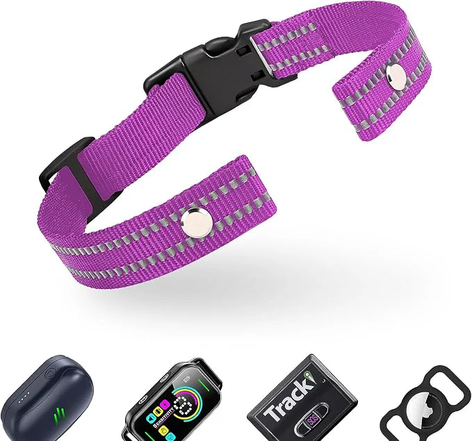 Efficient Collar Strap Reflective Nylon Collar Strap Dog GPS Sophisticated