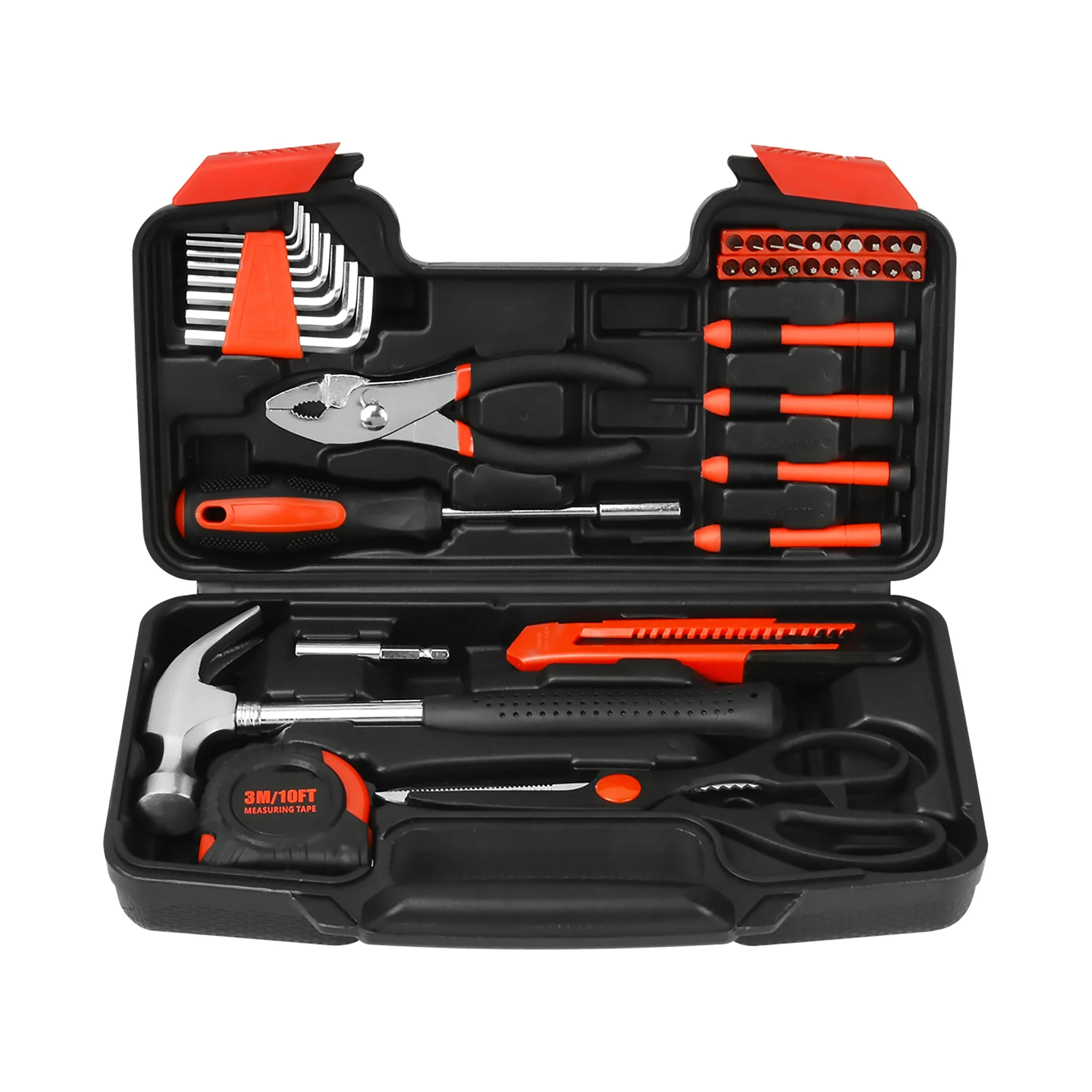 Fast Handy Solutions 39-Piece Household Tool Kit Detailed
