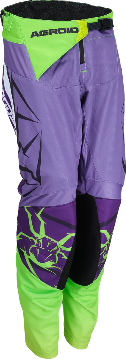Enhanced MOOSE RACING Youth Agroid Mesh Pants - Purple White - 30 2903-2509 Original