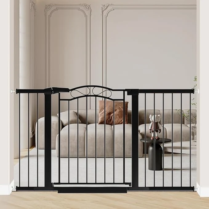 Comfortable Fairy Baby 54.4 -57.0 Extra Wide Baby Gate High-Quality