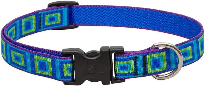 Innovative LupinePet s 3 4 Sea Glass 9-14 Adjustable Collar Recyclable