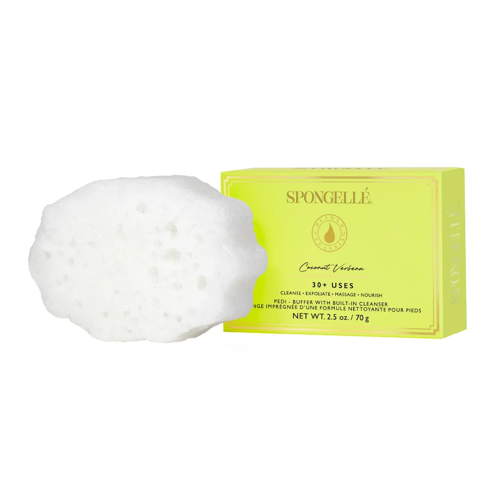 Versatile Coconut Verbena Pedi Buffer Powerful