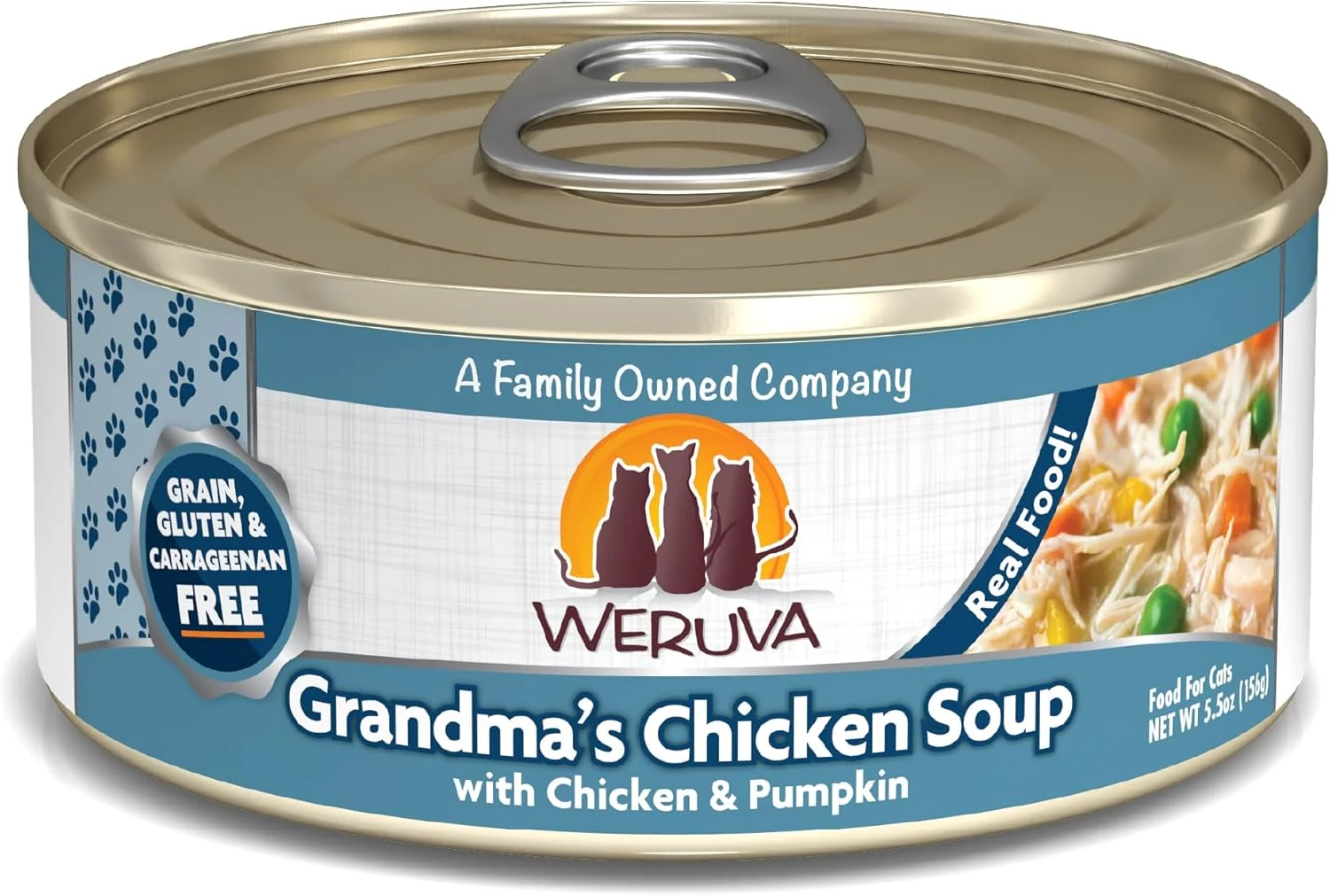 High-Quality Weruva Classic Cat Food Grandma S Chicken Soup with Chicken Breast Veggies 5.5Oz Can Pack of 24 Excellent
