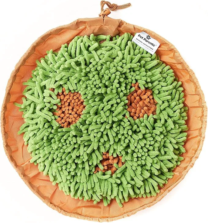 Top-Quality Pet Parents Forager Slow Feeder Bowls with SoftSnout Non-Slip Backing Dog Puzzle Toys Snuffle Mat Meadow Natural About ThisOverview Luxury