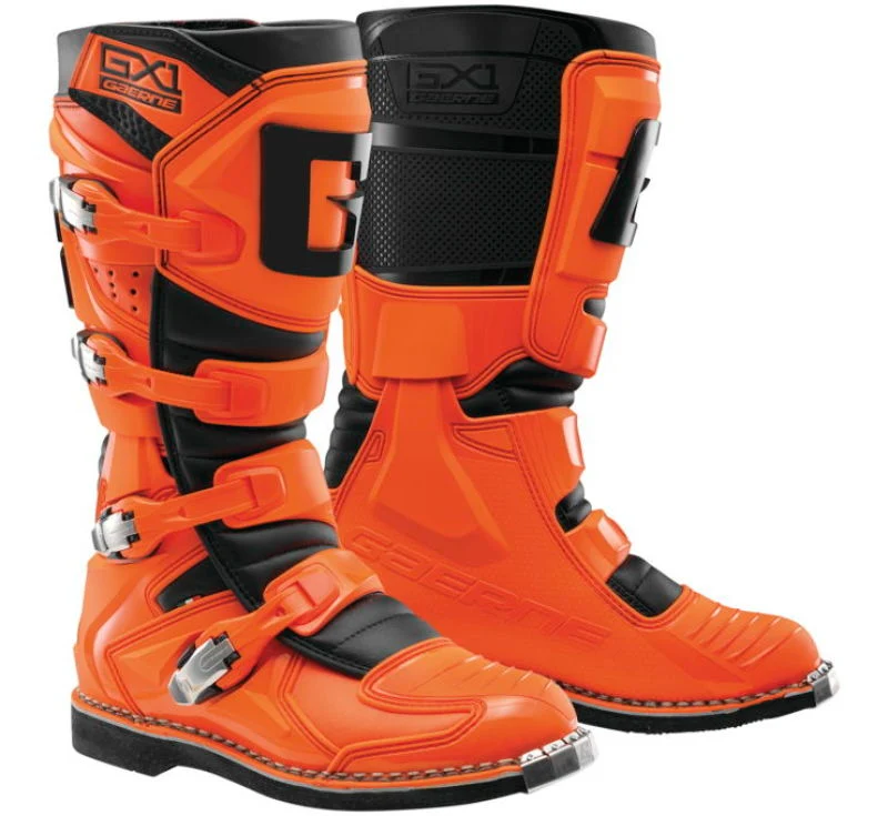 Selected Gaerne GX1 Boot Orange Black Size - 8 Solid