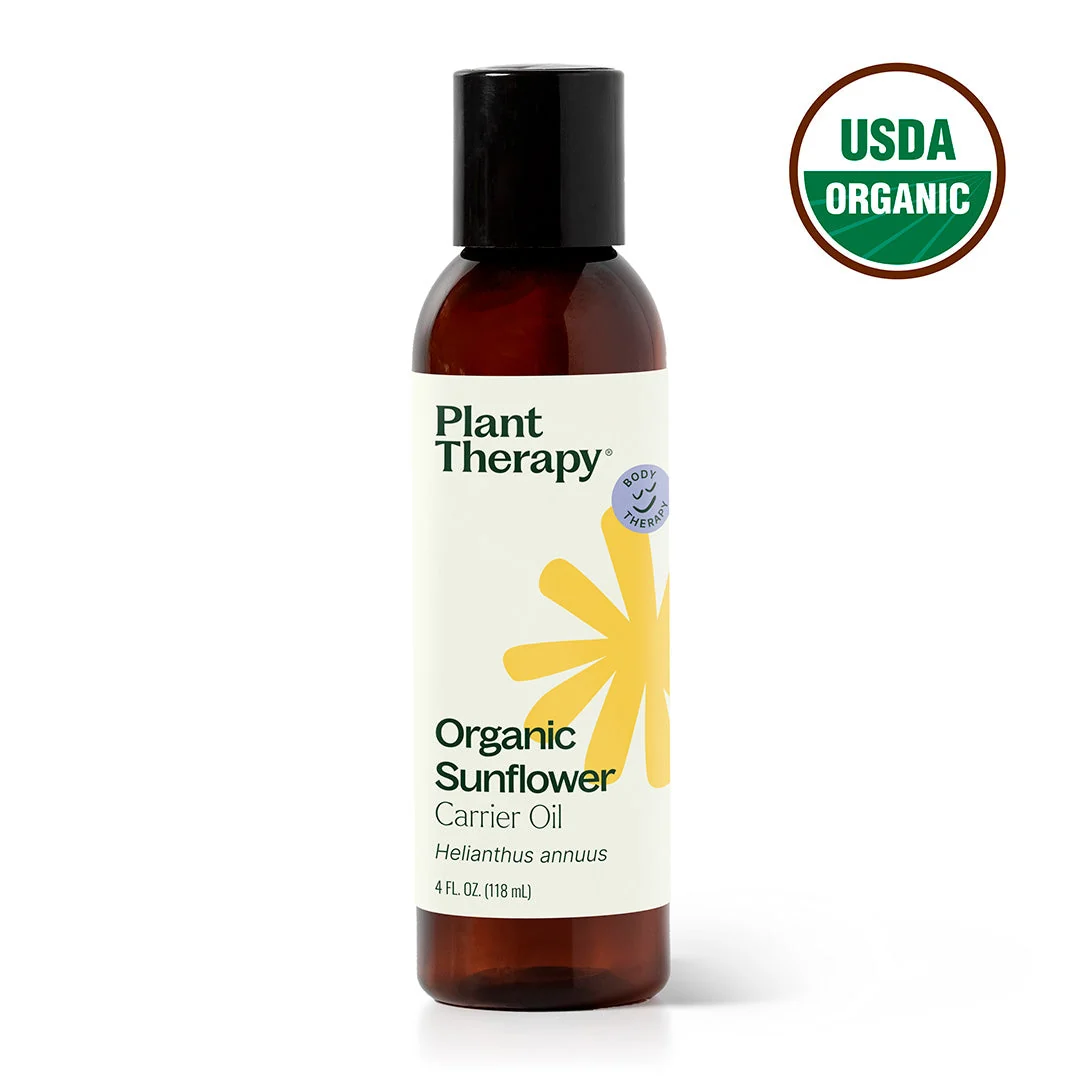 Refined Organic Sunflower Carrier Oil Original Design
