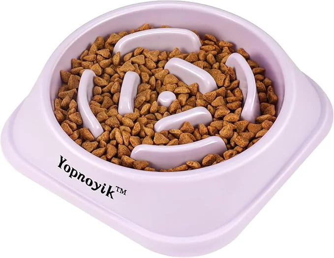 Verified Slow Feeder Dog Bowls for Healthy Eating Non-Slip and Anti-Choking Design Reduces Bloating Overeating for Large Dogs Easy to CleanAbout ThisOverview Flexible