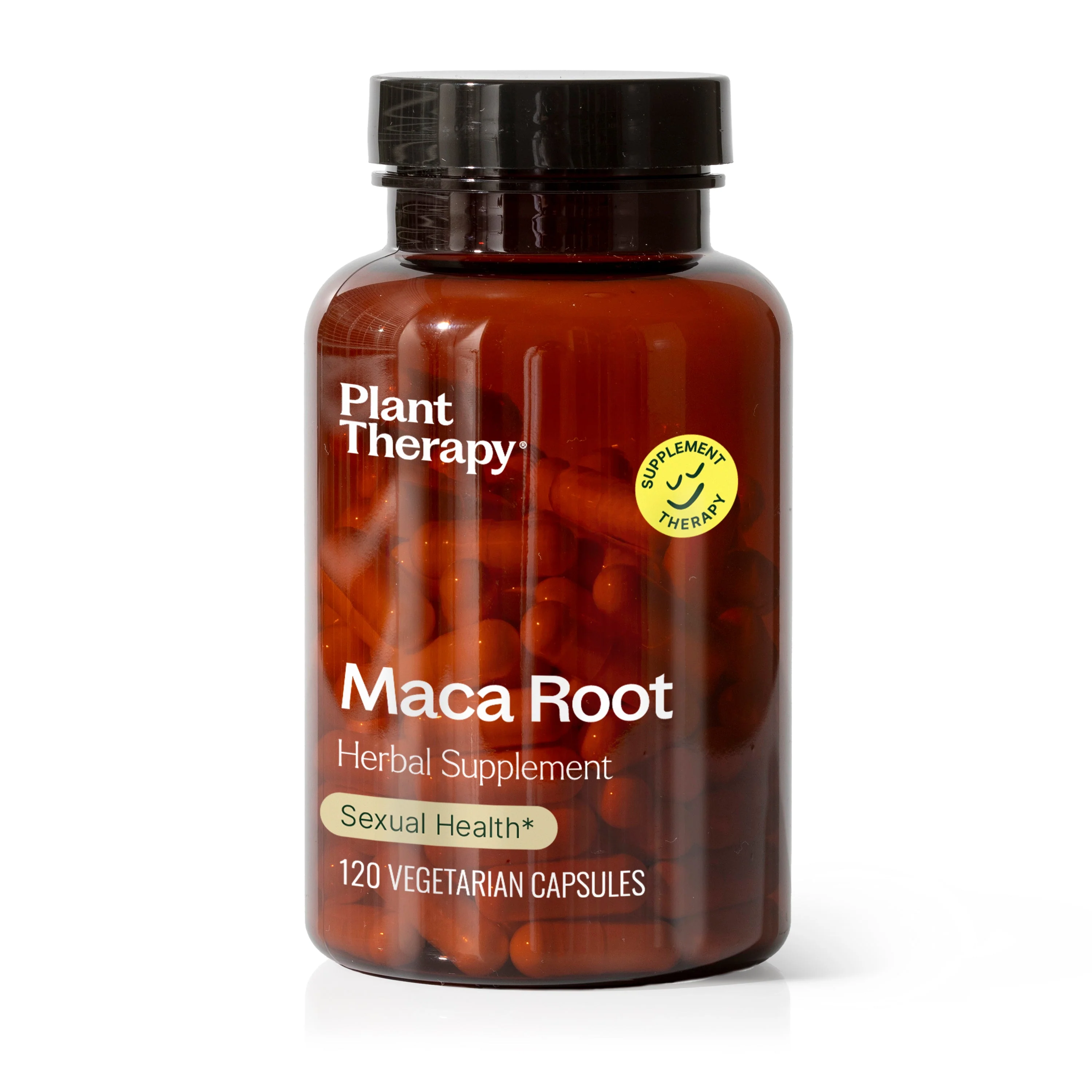 Organic Maca Root Herbal Supplement - 120 Capsules Premium