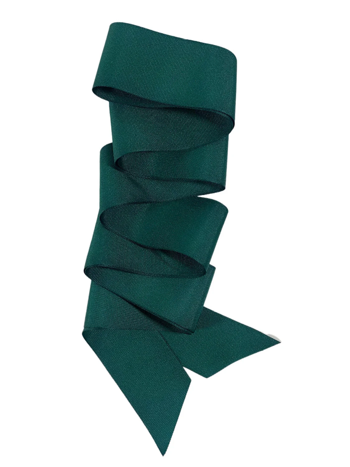 Sophisticated Masters Green Grosgrain Ribbon - Long Selected