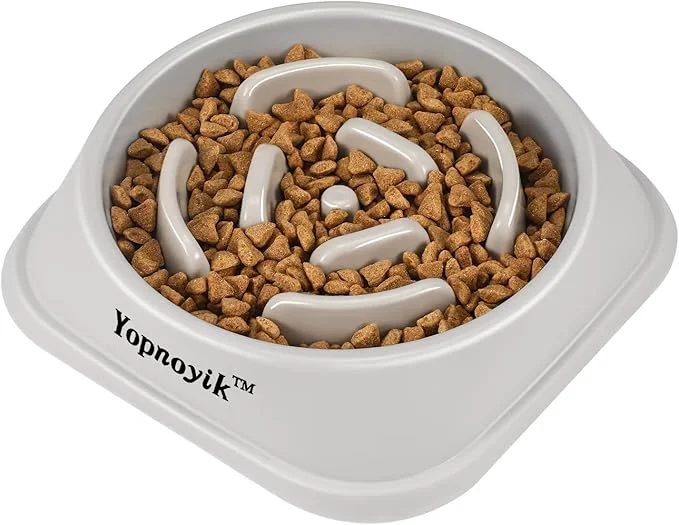 User-Friendly Slow Feeder Dog Bowls for Healthy Eating Non-Slip and Anti-Choking Design Reduces Bloating Overeating for Medium Dogs and Cats Easy to CleanAbout ThisOverview Versatile