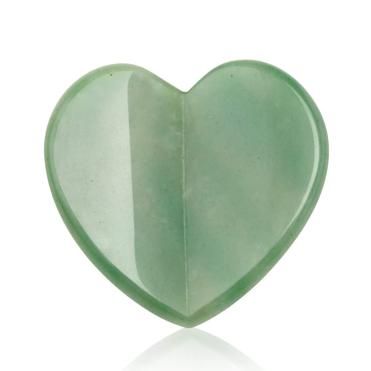 Reliable Jade Heart Facial Gua Sha Scraping Massage Tool Traditional