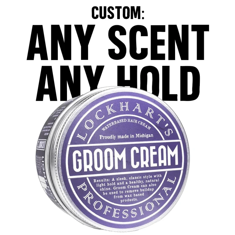 Durable Light Hold Groom Cream Green