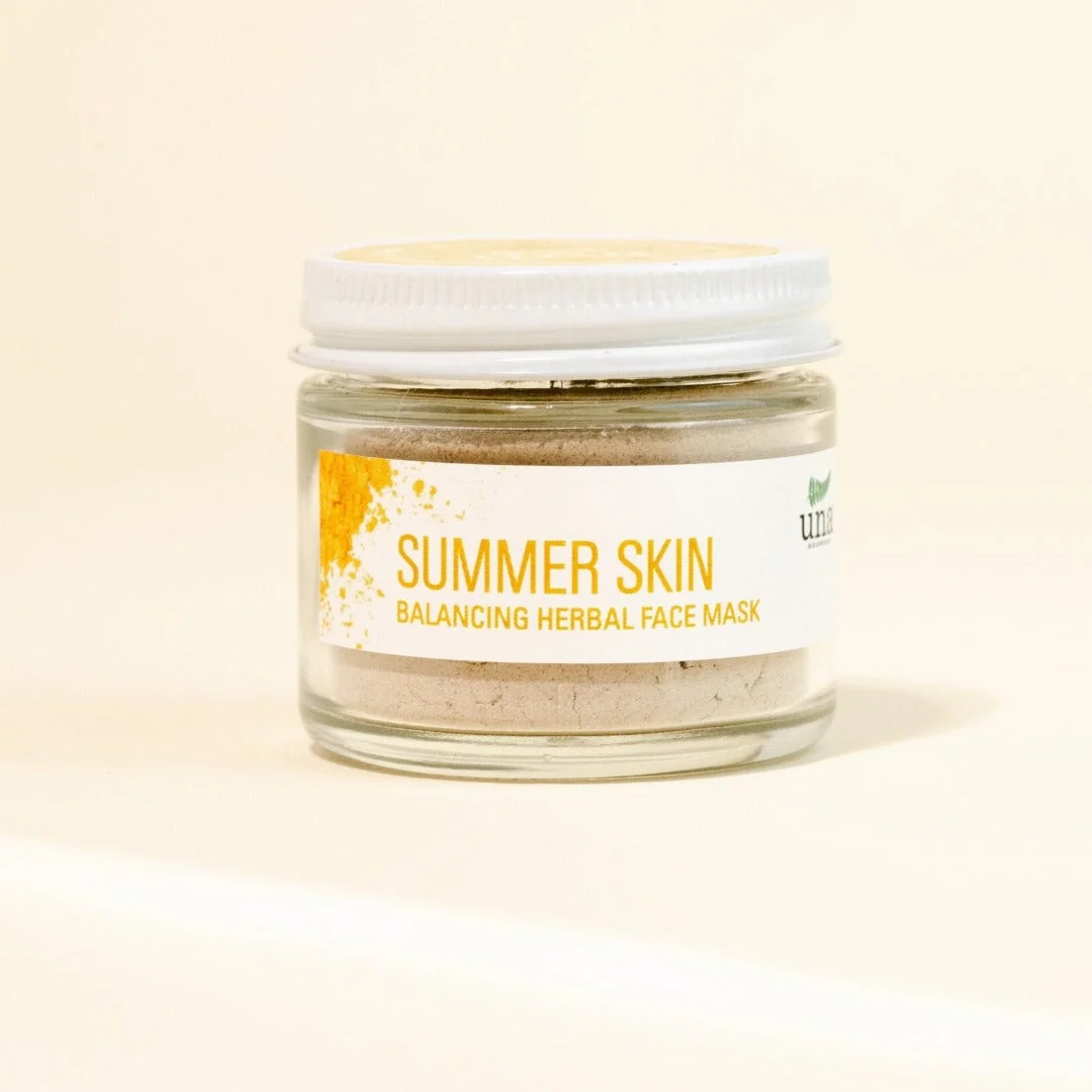 Specialty Summer Skin Balancing Herbal Face Mask Face Care Una Biologicals Skin Care Comfortable