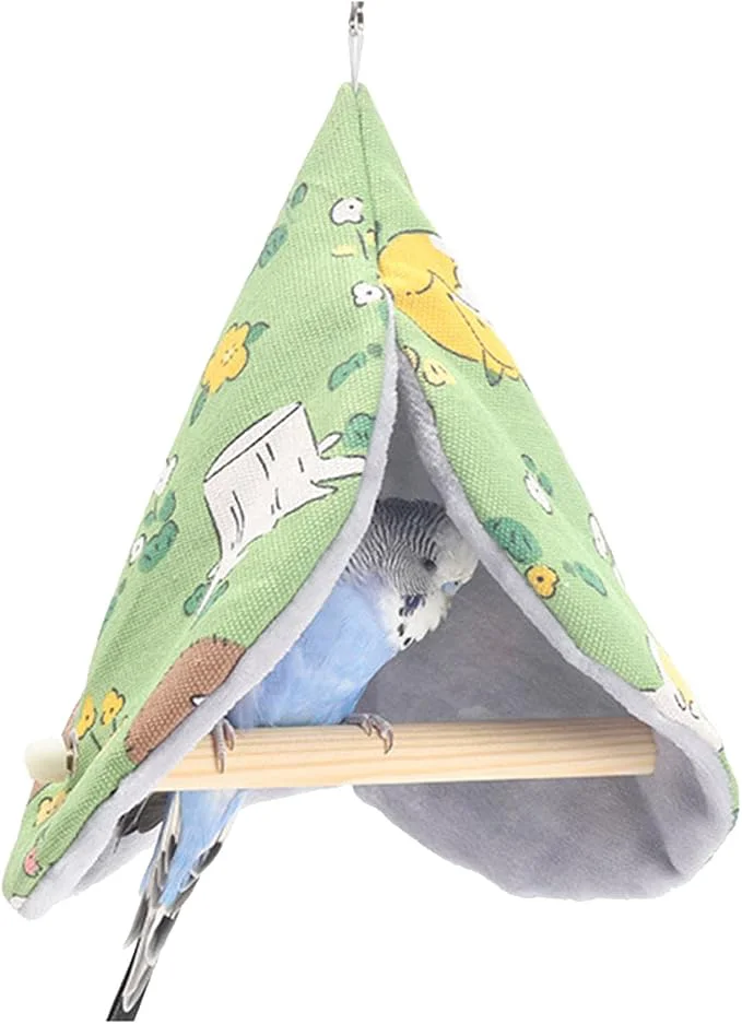 Smart FLAdorepet Bird Bed Blanket Parrot Nest Snuggle Hut Secure