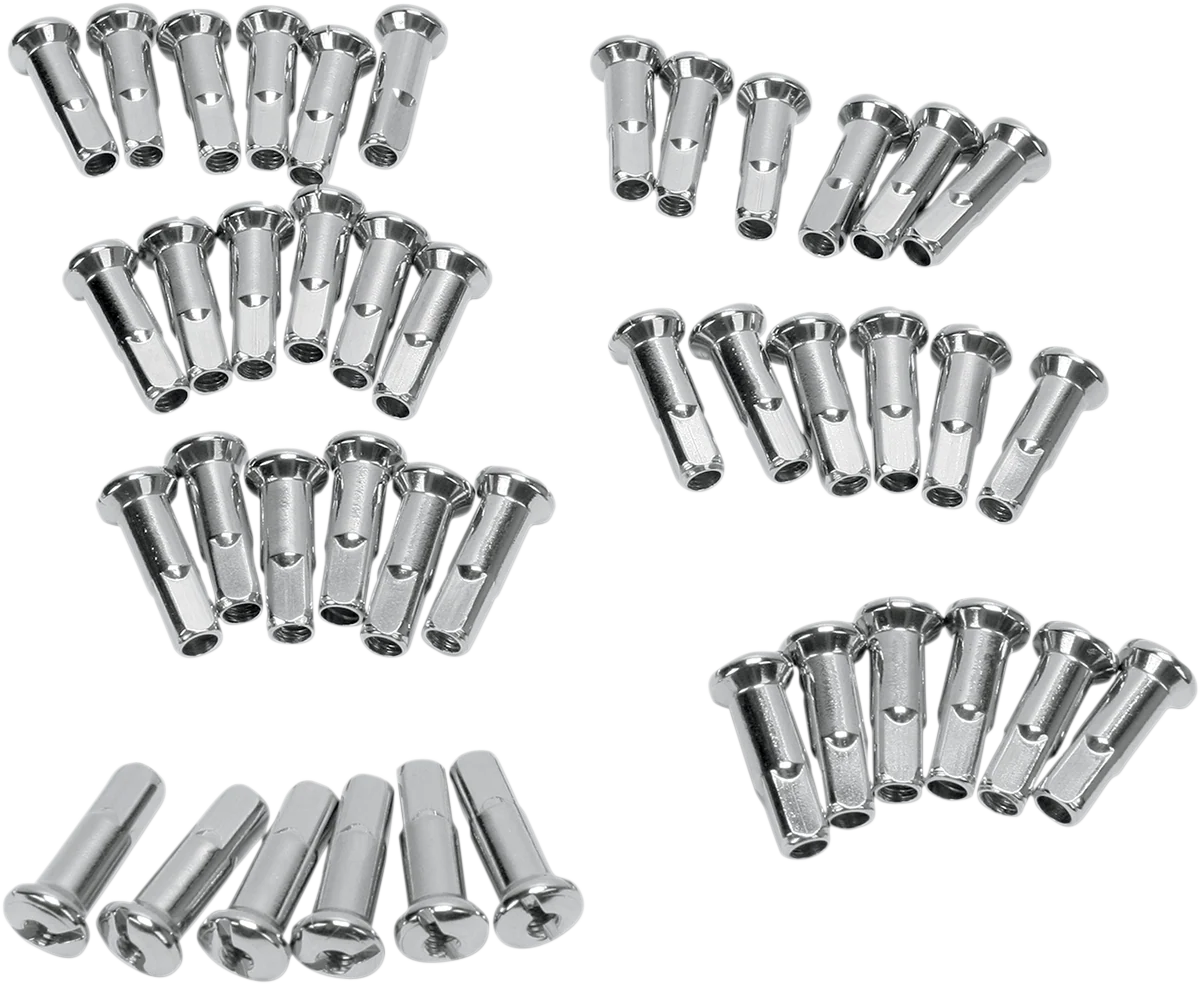 Classic DRAG SPECIALTIES Spoke Nipples - Stainless Steel - X-Long 160500SSE42-HC3 Safe
